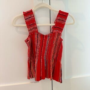 Anthropologie smocked tank top. New with tags